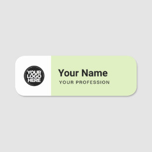 Button-Tag des benutzerdefinierten Mitarbeiters od Namensschild