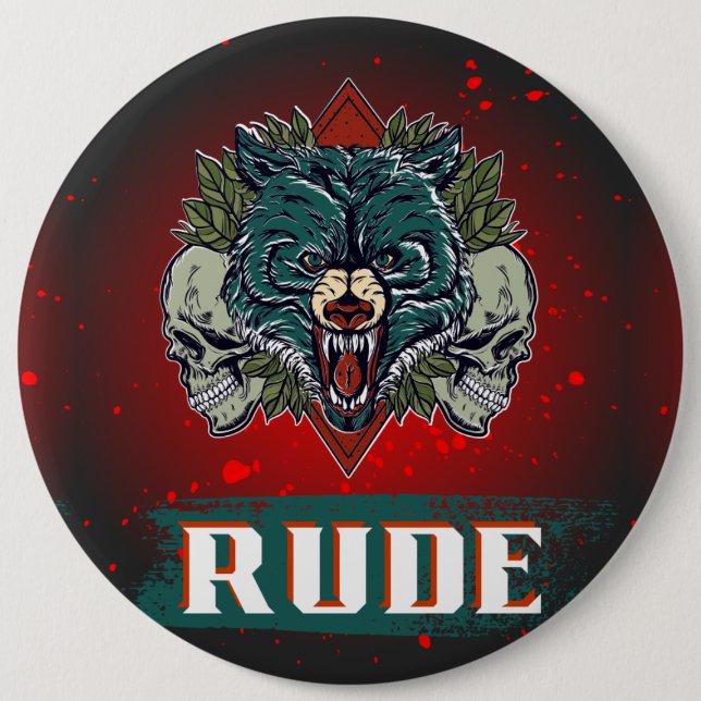 Button-Tier Button (Vorderseite)