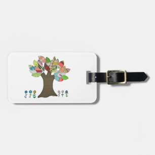 Button Tree-Gepäckmarke Gepäckanhänger