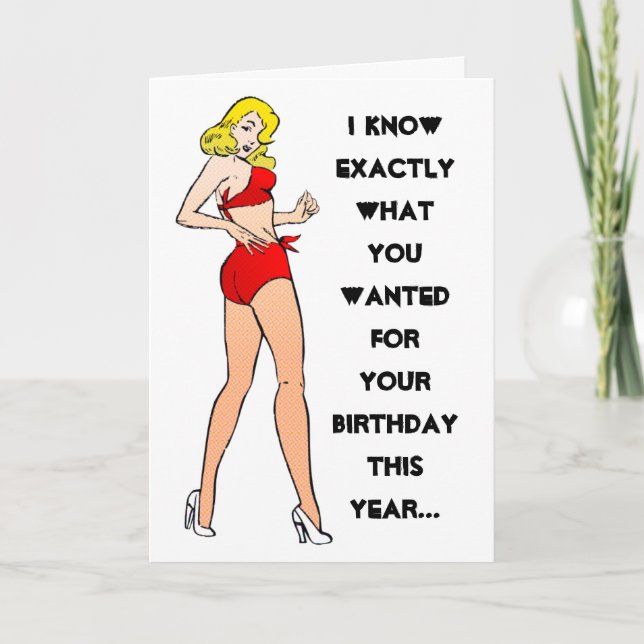 Button-up Girl Birthday Karte (Vorderseite)