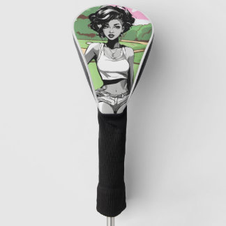Button Up Girl Golf Headcover