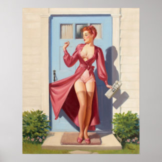 Button-Up-Girl Poster