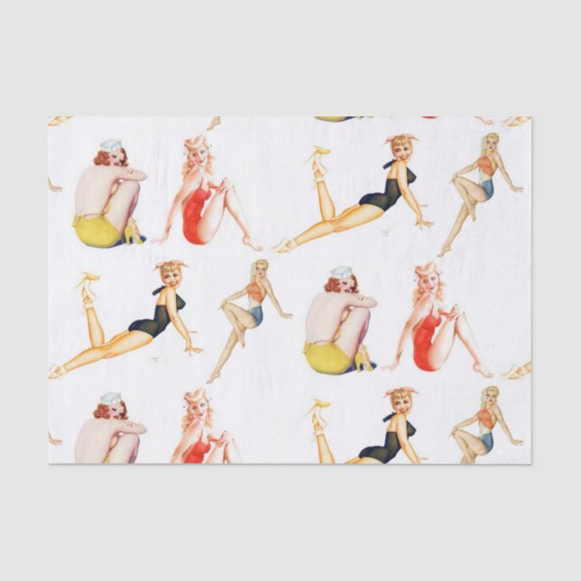 Button Up Girls 4 Beauties  Seidenpapier (Vorderseite)