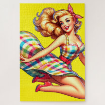 Button Up Lady