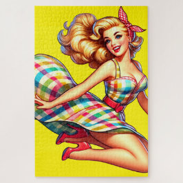 Button Up Lady