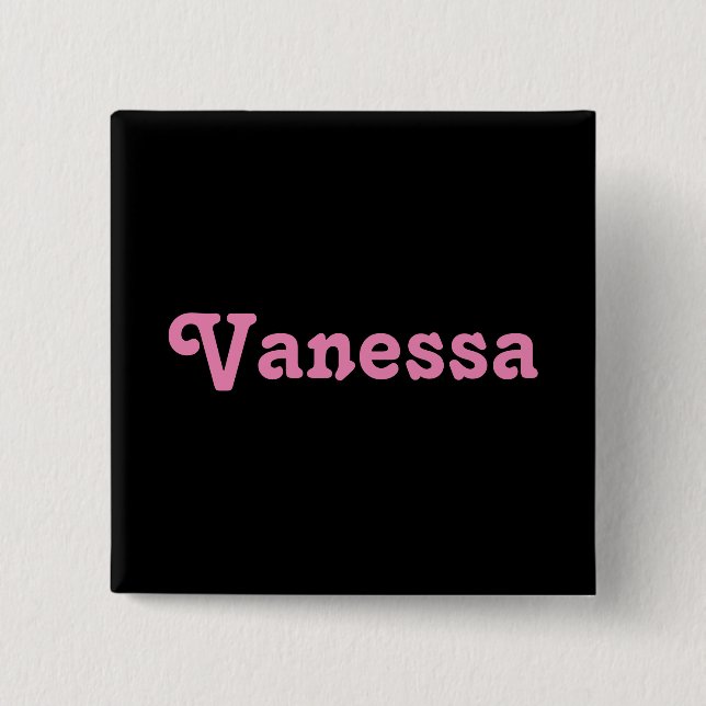 Button Vanessa (Vorderseite)
