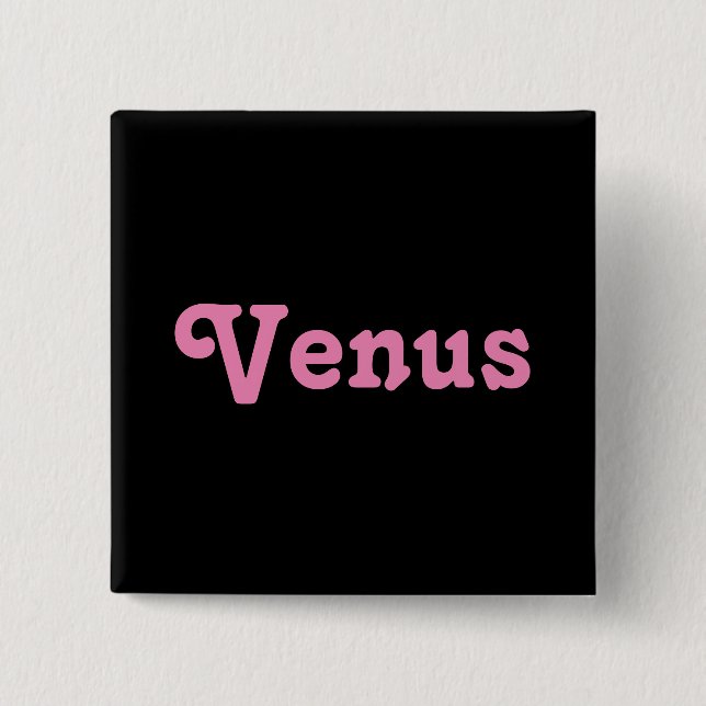 Button Venus (Vorderseite)