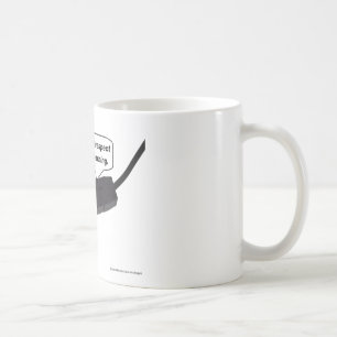 Button-Verbindungsstück-Respekt-Tasse Kaffeetasse