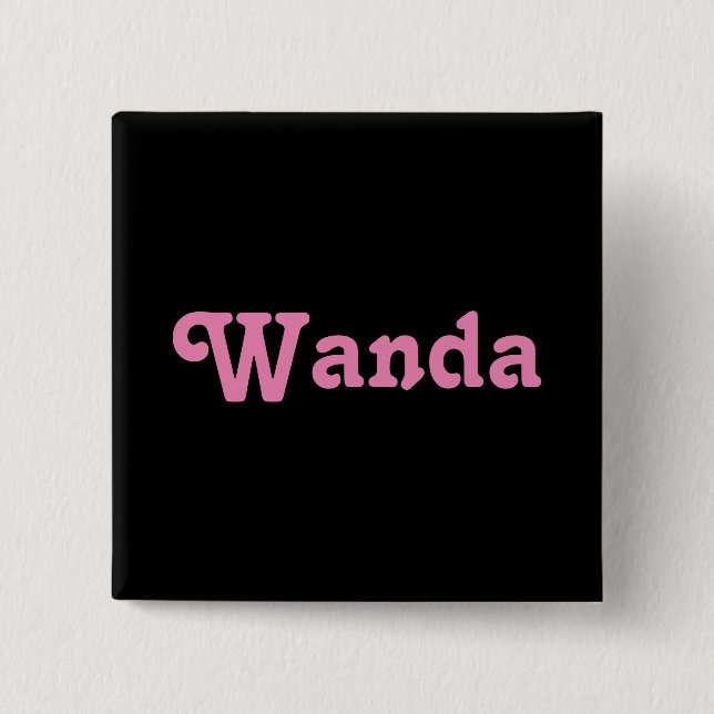 Button Wanda (Vorderseite)