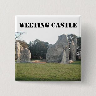Button Weeting Castle Weeting Norfolk England