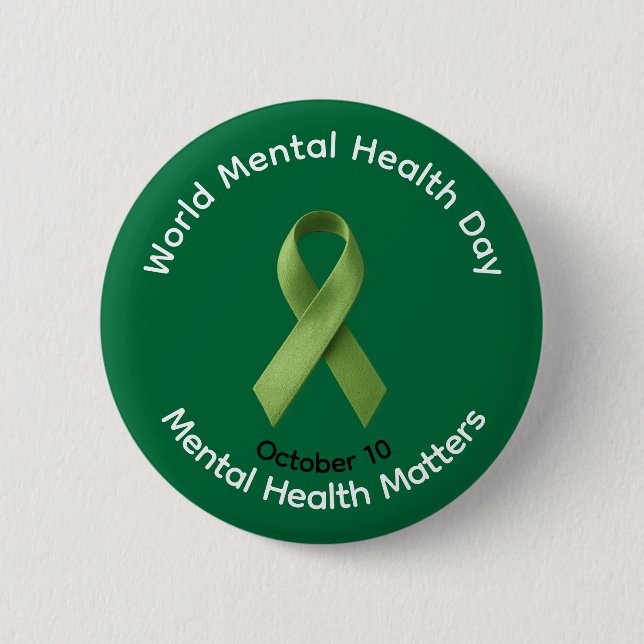 Button - Weltmentalgesundheitstag (Vorderseite)