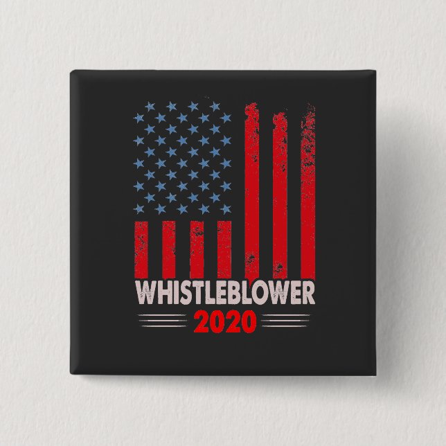 BUTTON WHISTLEBLOWER 2020. (Vorderseite)