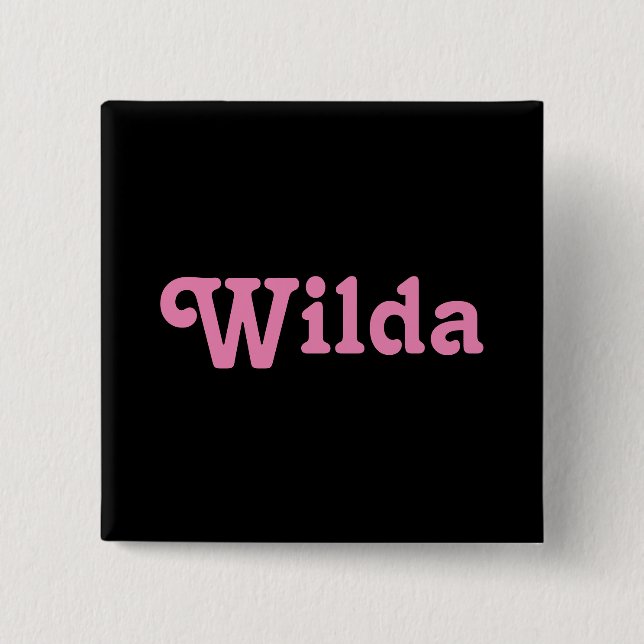 Button Wilda (Vorderseite)