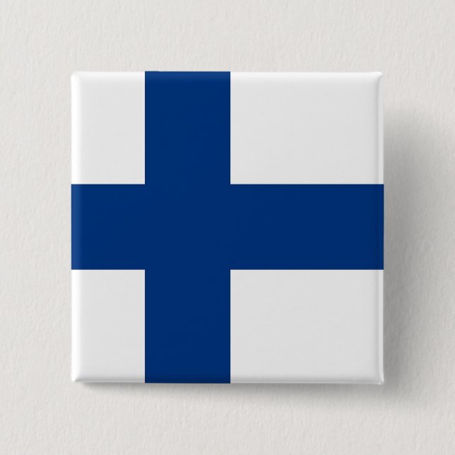 Button with Flag of Finland (Vorderseite)