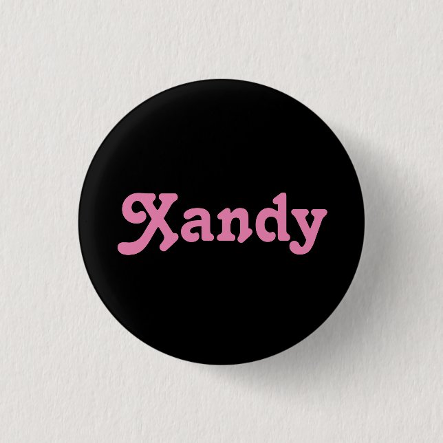 Button Xandy (Vorderseite)