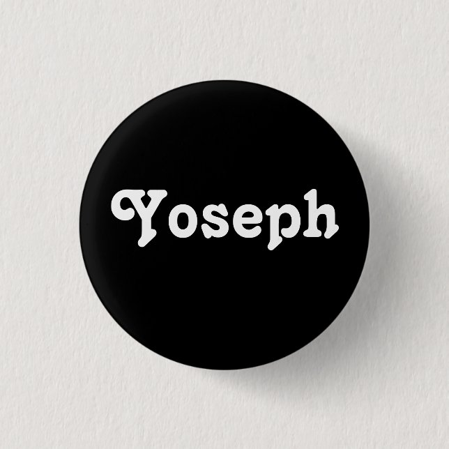 Button Yoseph (Vorderseite)
