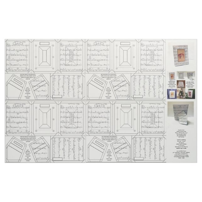 Button-Zierstoff Stoff (Fat Quarter (45,7 x 55,9 cm))