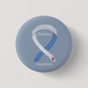Button zur Sensibilisierung für Diabetes
