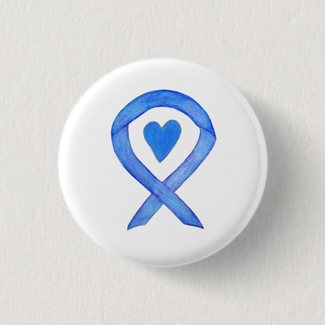 Buttone für die blaue Sensibilisierungsleiste für  Button (Vorderseite)
