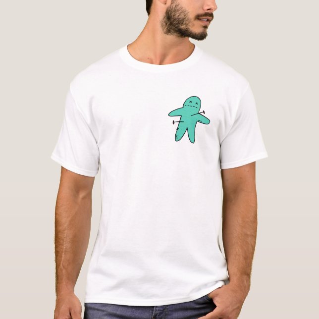 Buttonkissen T-Shirt (Vorderseite)