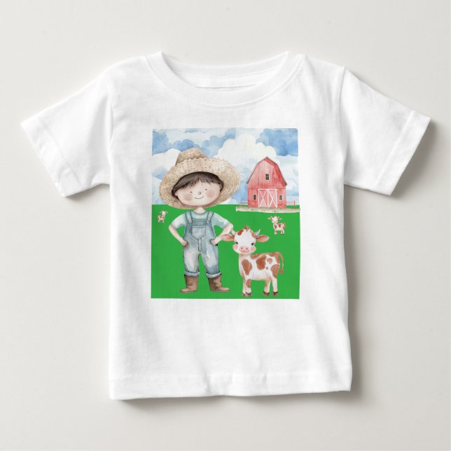 Buttons Baby T-shirt (Vorderseite)