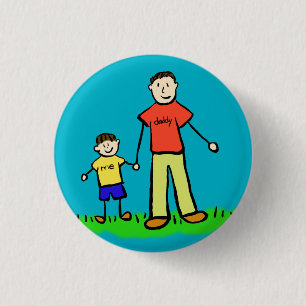 Buttons für benutzerdefinierte Button für Vater un