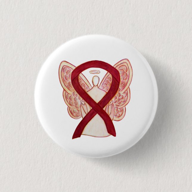 Buttons für den Angel Pendant der Burgunder-Sensib (Vorderseite)
