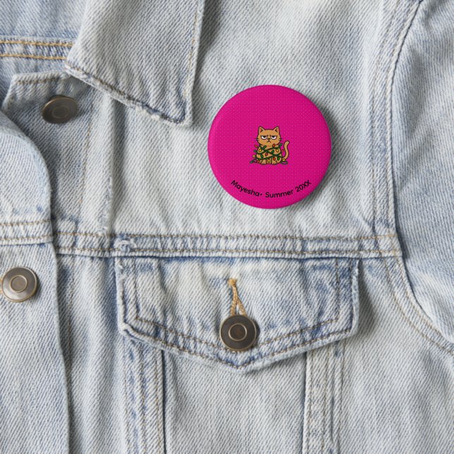 Buttons Pussycat Dolls | Niedliche farbenfrohe But (Beispiel)