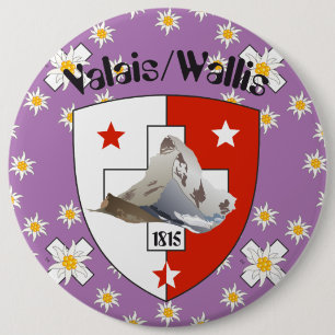 Buttons Wallis Suisse-Schweiz