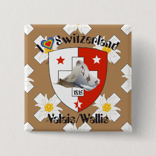Buttons Wallis Suisse-Schweiz