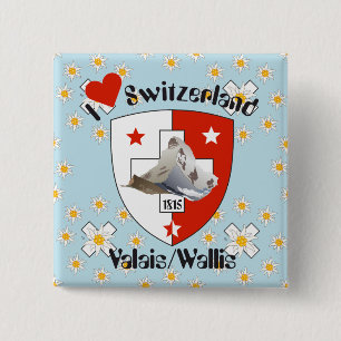 Buttons Wallis Suisse-Schweiz