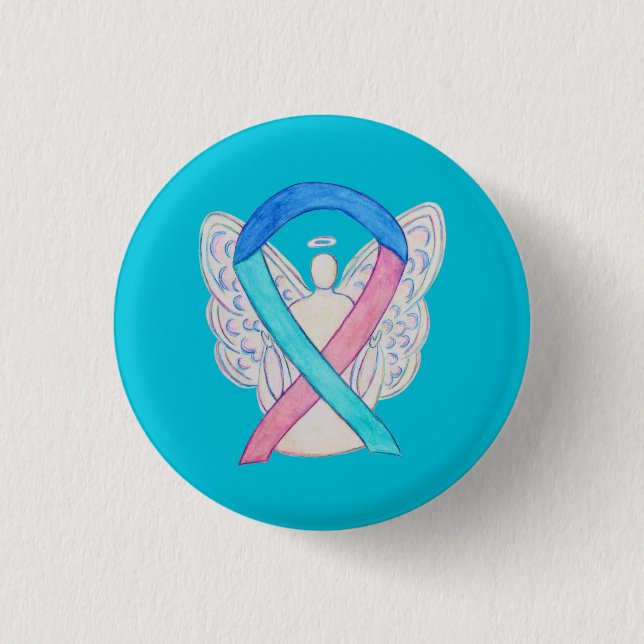 Buttons zum Button Schilddrüsenkrebs (Vorderseite)