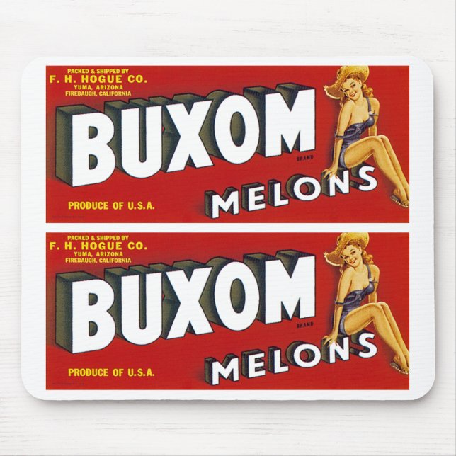 Buxom Mellons Mousepad (Vorne)