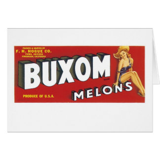 Buxom Melonen