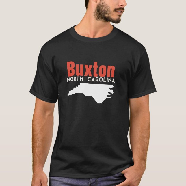 Buxton North Carolina USA Staat America Travel T-Shirt (Vorderseite)