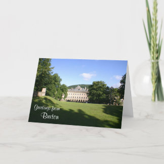 Buxton "ouvrent" la carte de voeux