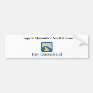 buyqld170x81, Kleinbetrieb Stützqueenslands Autoaufkleber