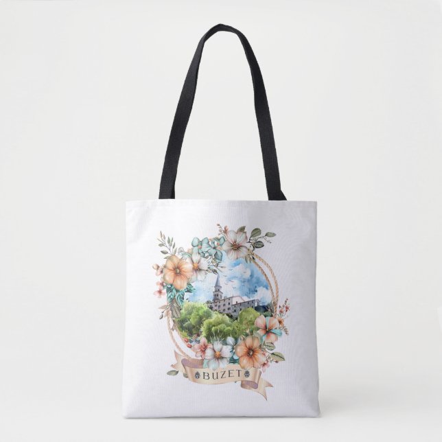 Buzet Croatia Tasche (Vorderseite)