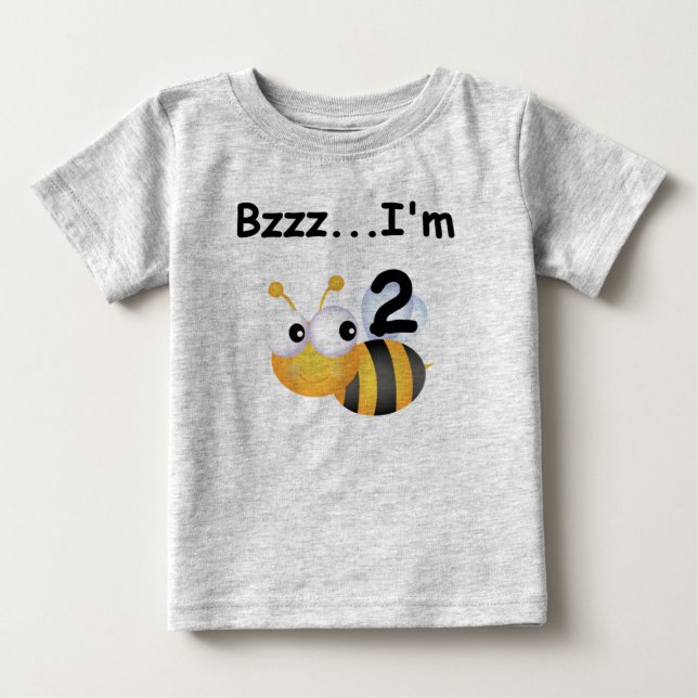 Buzz Bumblebee 2e Anniversaire T-shirts et cadeaux (Devant)