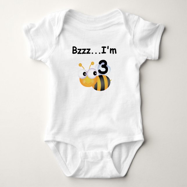 Buzz Bumblebee 3e Anniversaire T-shirts et cadeaux (Devant)