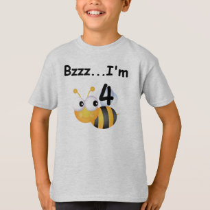 Buzz Bumblebee 4. Geburtstag T - Shirt und Geschen