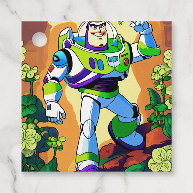 Buzz Lightyear: Eine botanische Entdeckung Geschenkanhänger (Vorderseite)