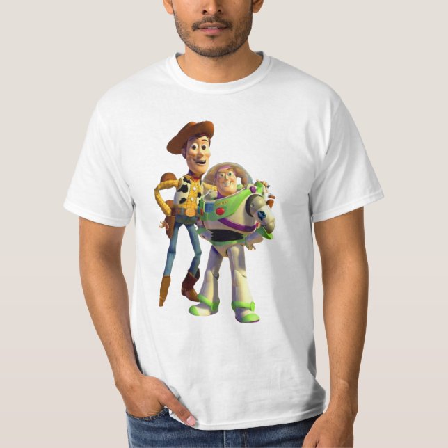 Buzz Lightyear — In Unendlichkeit und darüber hina T-Shirt (Vorderseite)