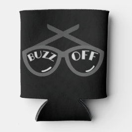 Buzz Off - T - Shirt der Frauen in den 40er Jahren Dosenkühler