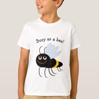 BuzzAboutBees Busy As A Bee Kid's T-shirt