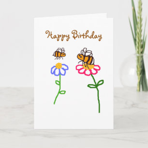 BuzzAboutBees freut sich auf Ihren Geburtstag Karte