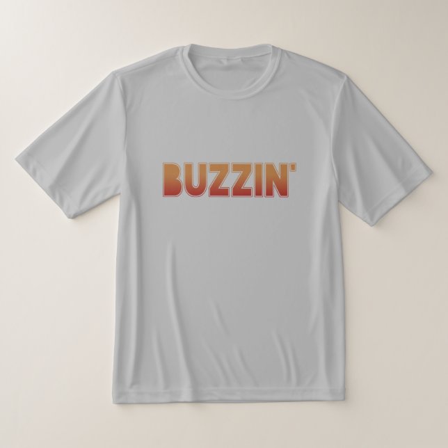 BUZZIN' Manchester Mancunian Slang Dialect T-Shirt (Ablage )