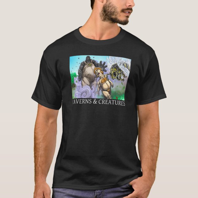 Buzzkill Cavernys Kreaturen T-Shirt (Vorderseite)
