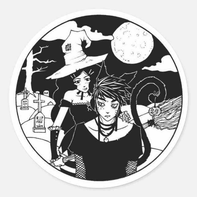 BW14 RUNDER AUFKLEBER (Vorderseite)