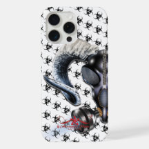 BW! BIOGEFÄHRDUNG WARNEN! TOTENKOPF